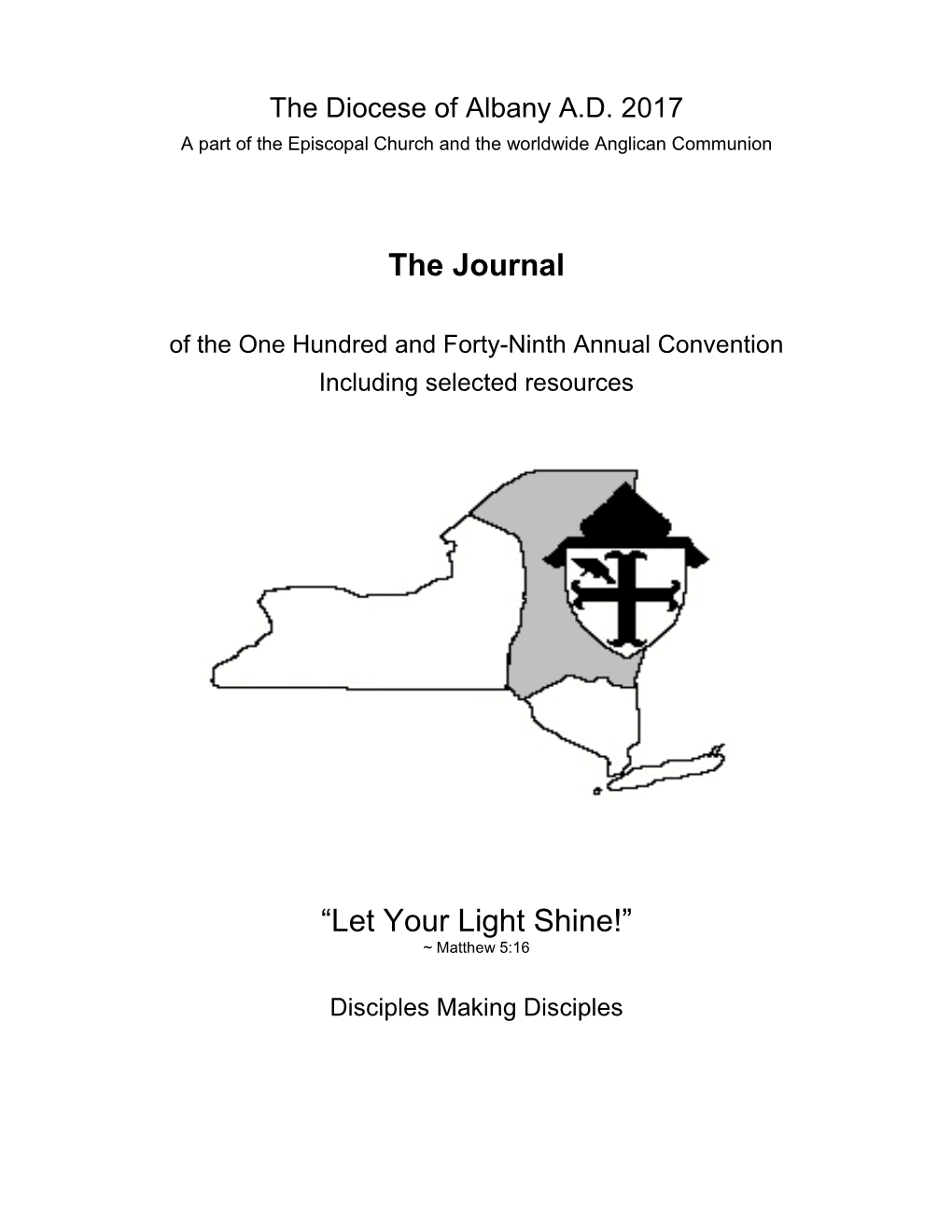 Convention Journal 2017