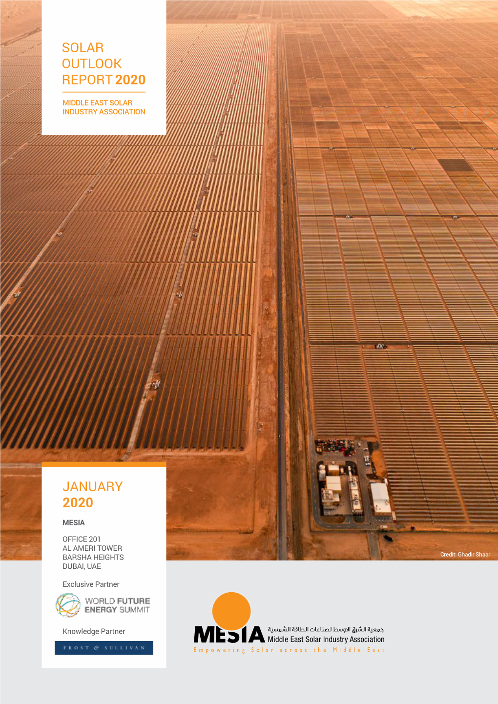 MESIA Annual Solar Outlook Report 2020