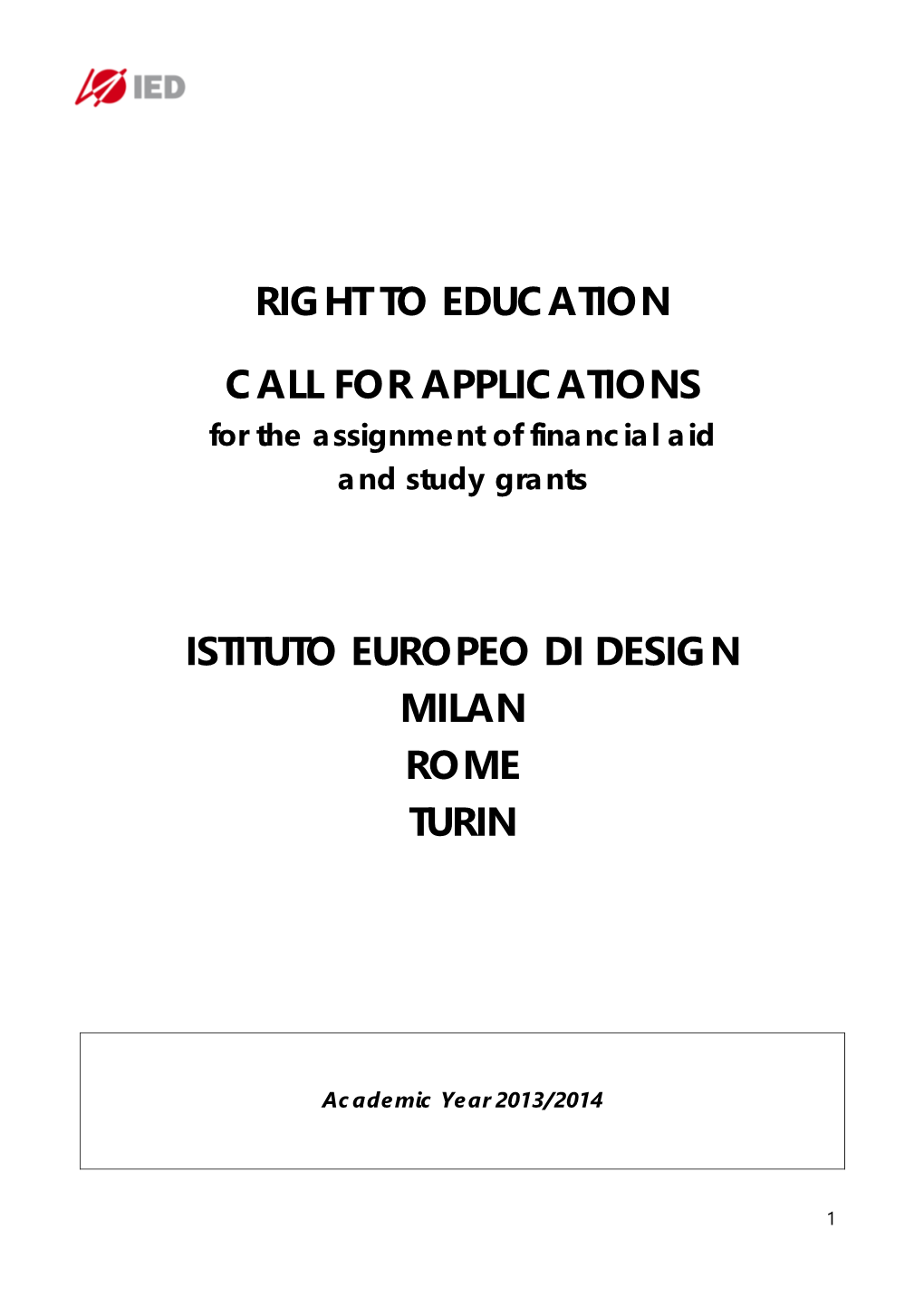 Istituto Europeo Di Design Milan Rome Turin