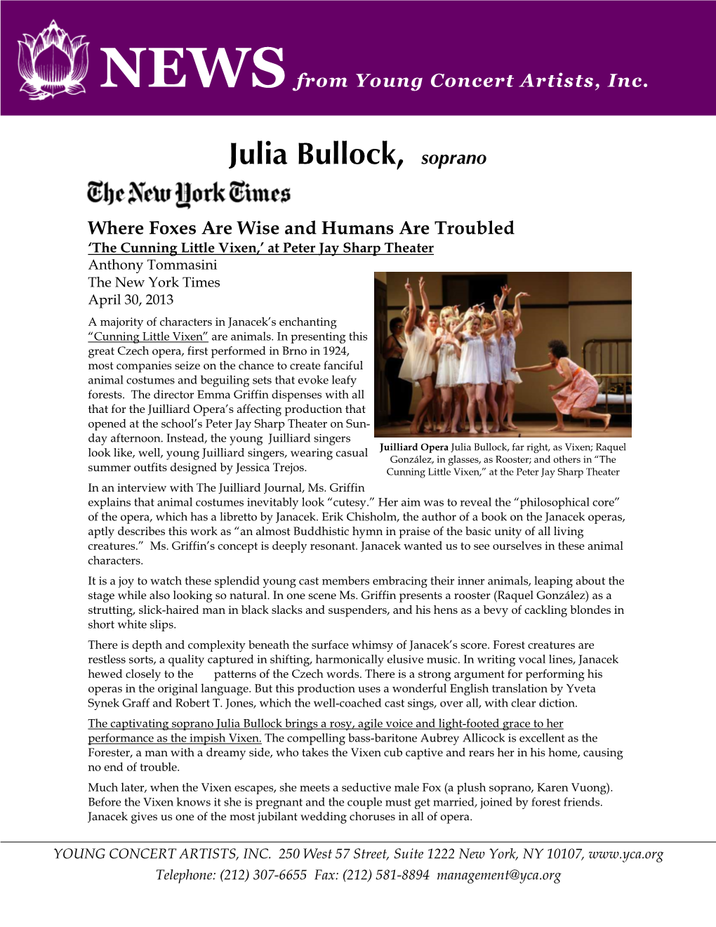 EPK 2013 04 30 the New York Times