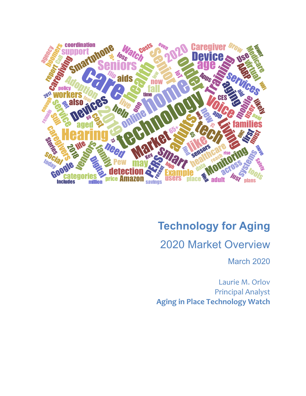 Technology for Aging in Place