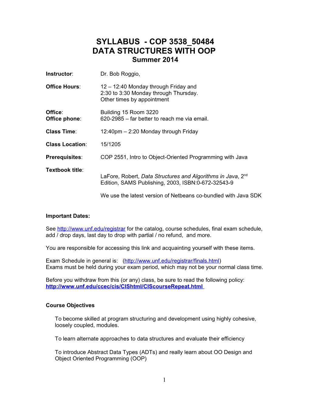 Data Structures with OOP