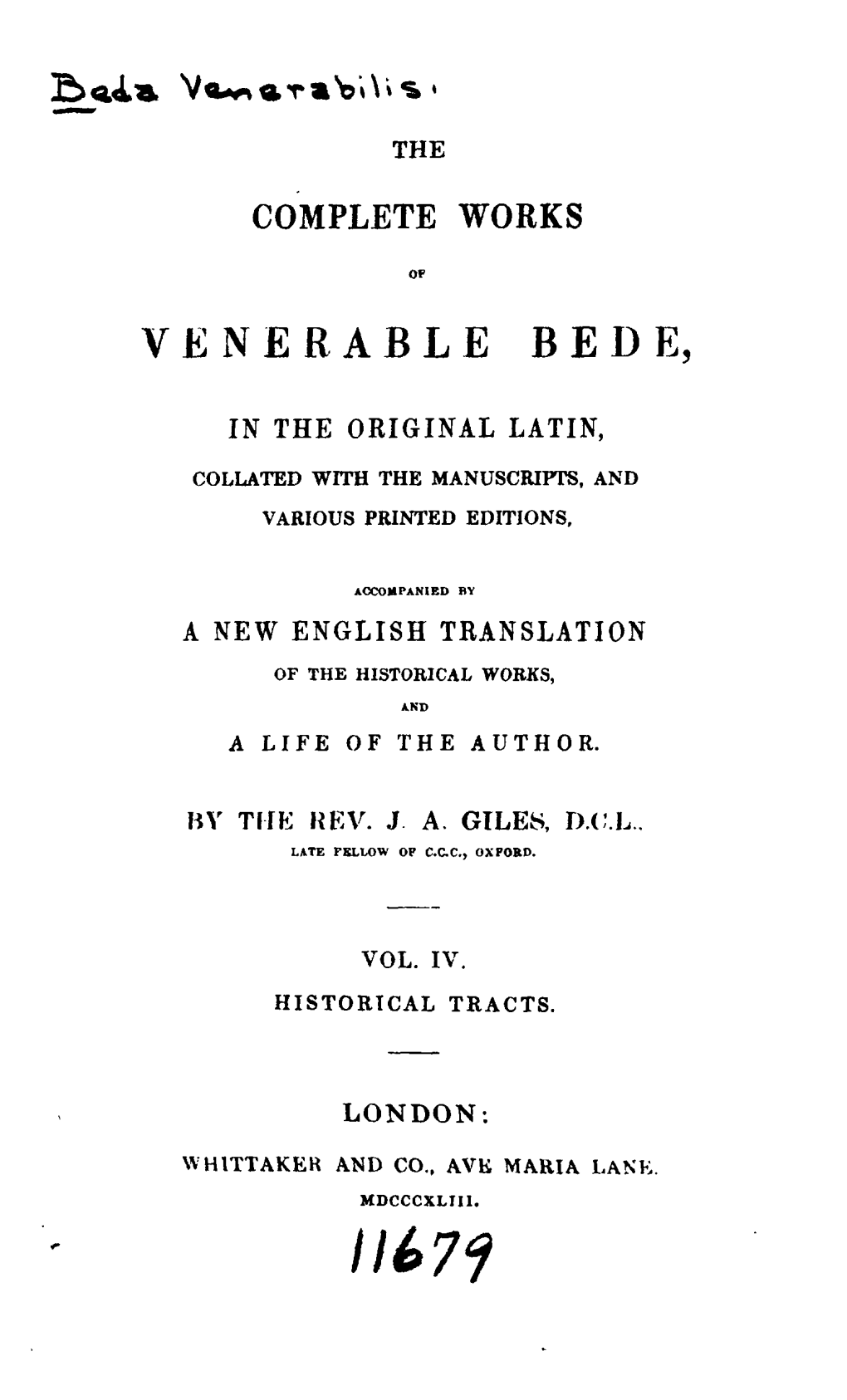 Venerable Bede