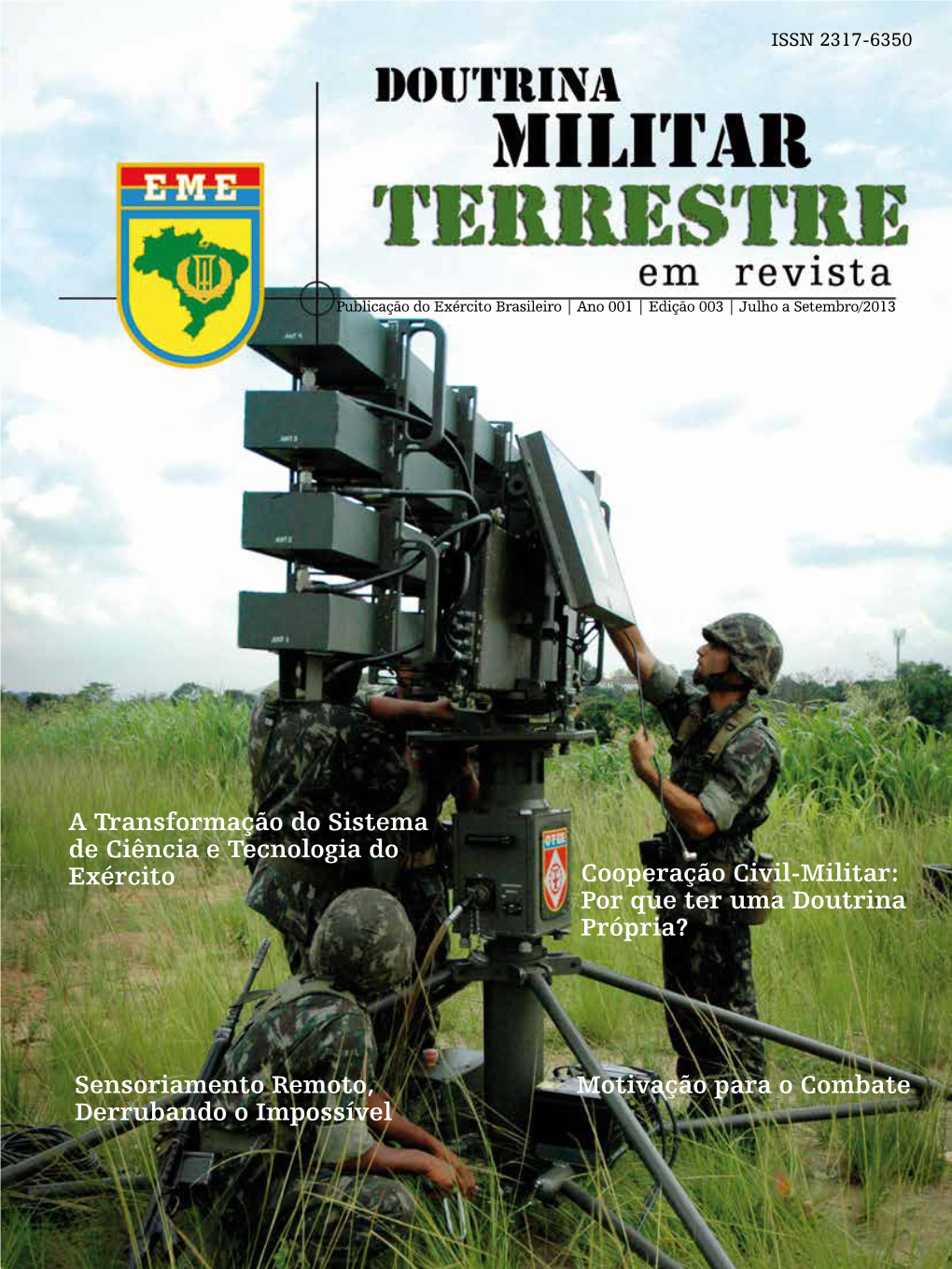 A Transformação Do Sistema De Ciência E Tecnologia Do Exército Cooperação Civil-Militar: Por Que Ter Uma Doutrina Própria?