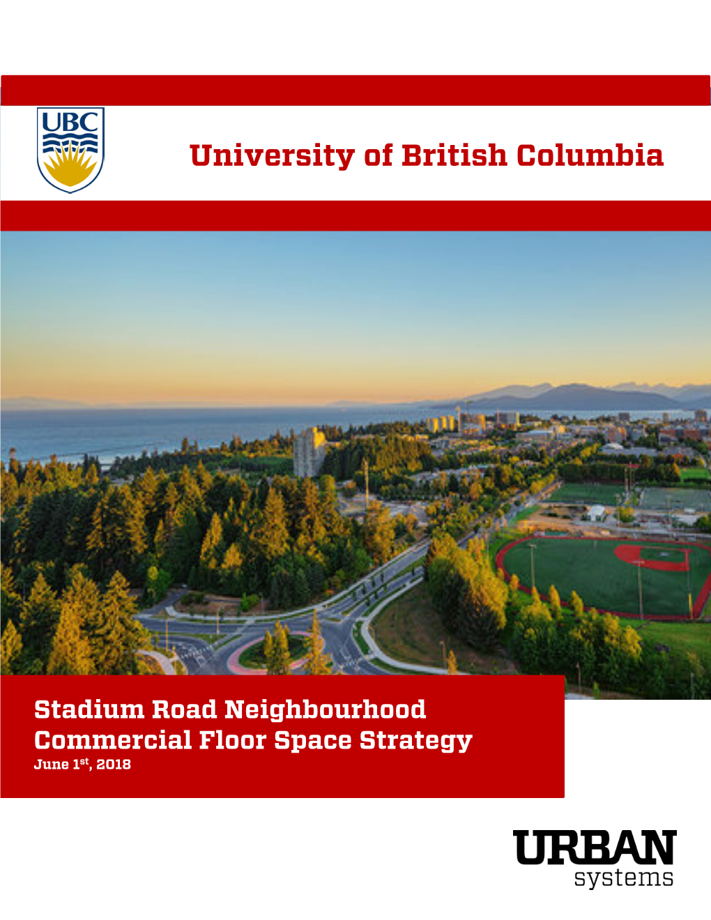 Stadium Road Neighbourhood Commercial Floor Space Strategy June 1St, 2018