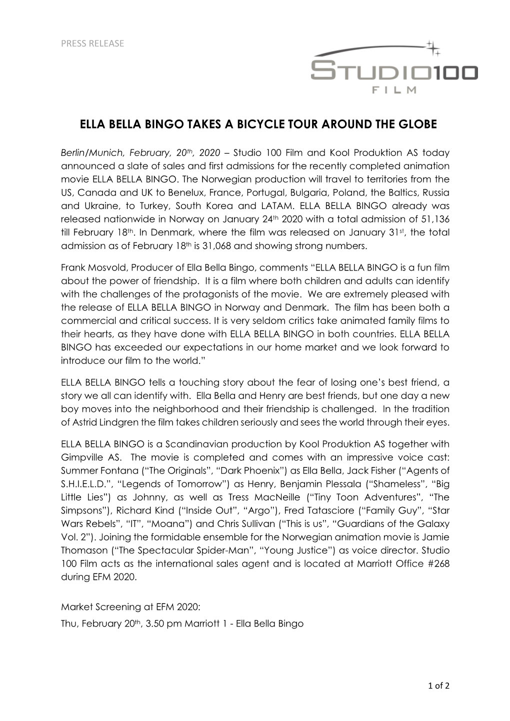 Ella Bella Bingo Takes a Bicycle Tour Around the Globe