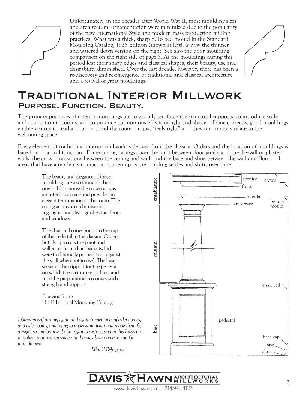 Custom Radius Millwork