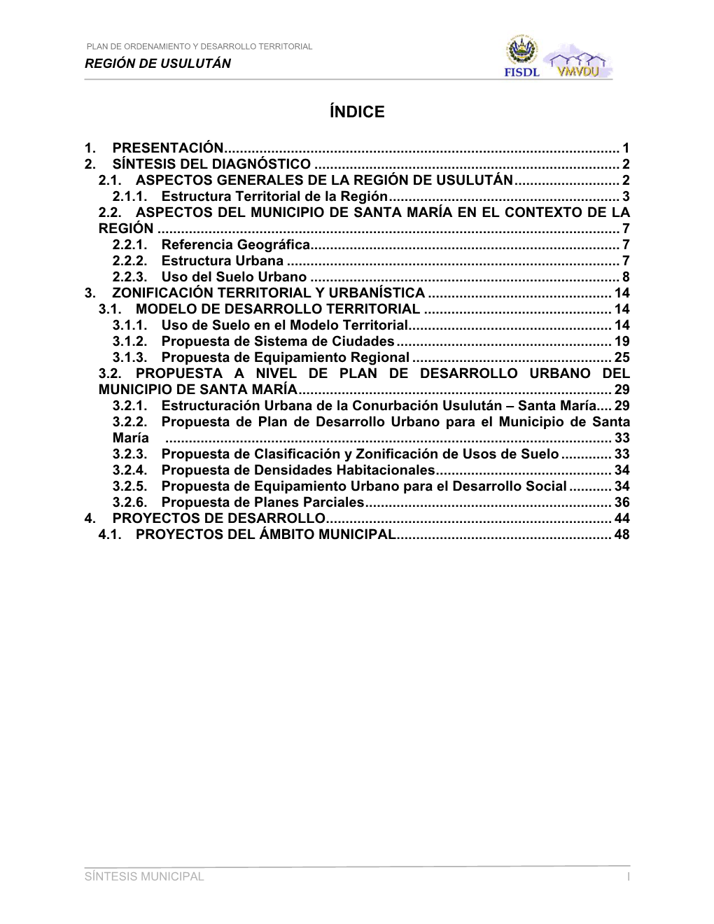 PDT R USU SINTESIS MUNICIPAL SANTA MARÍA 1375 Descargas