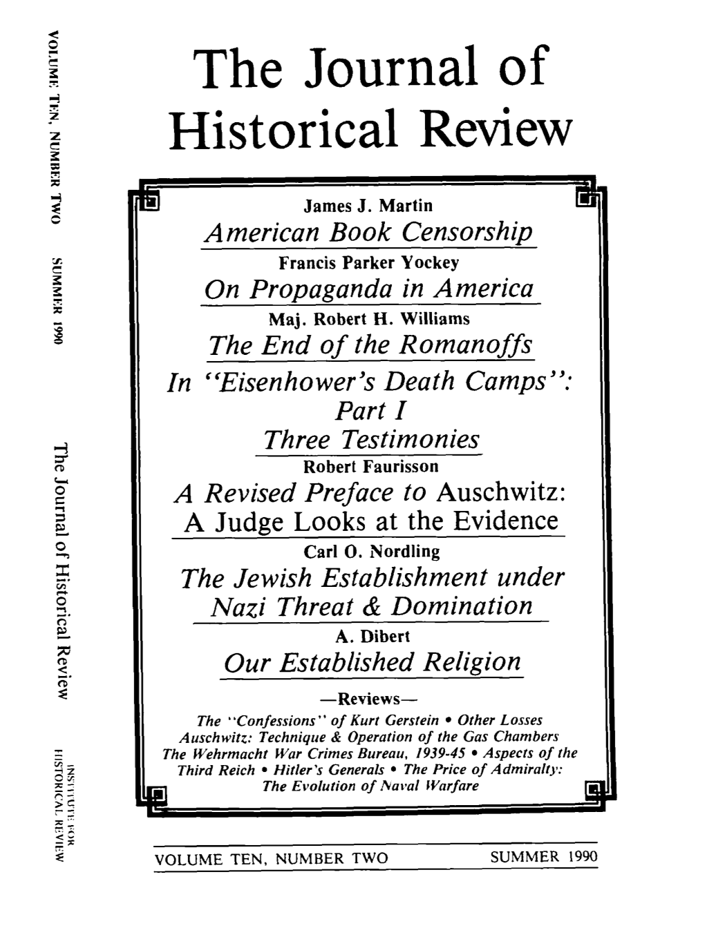 The Journal of Historical Review