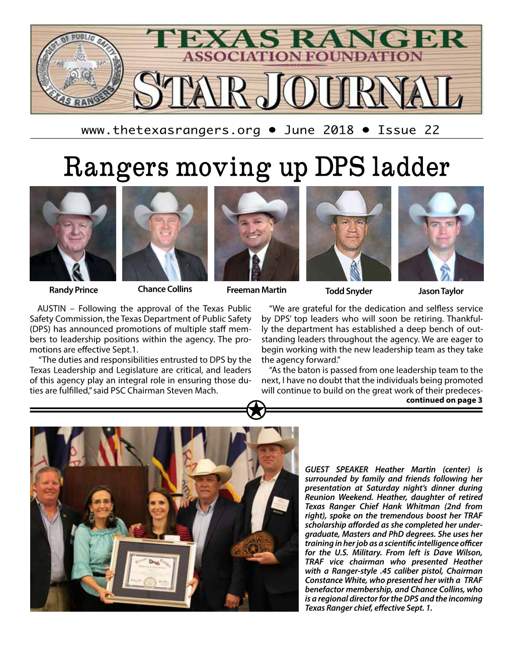 Ranger Newsletter