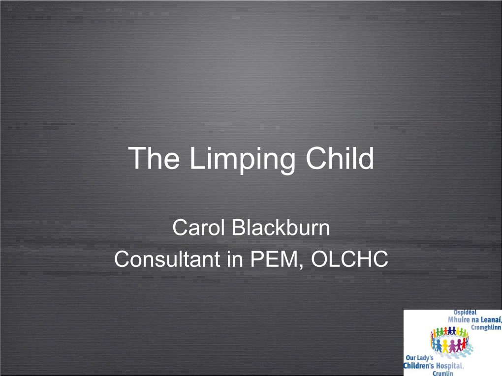 The Limping Child