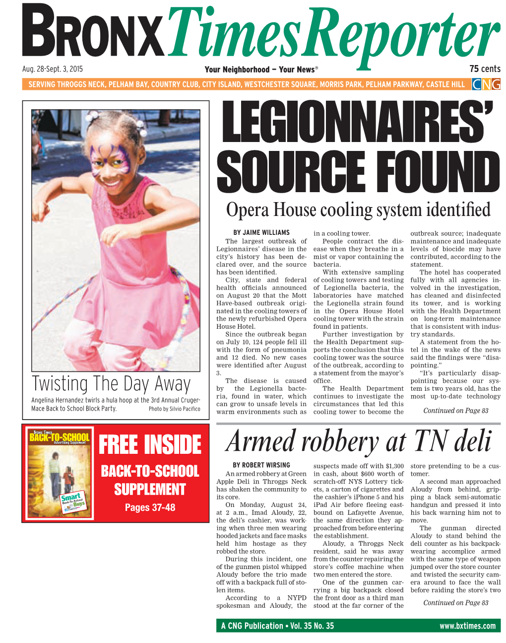 Bronx Times Reporter: August 28, 2015