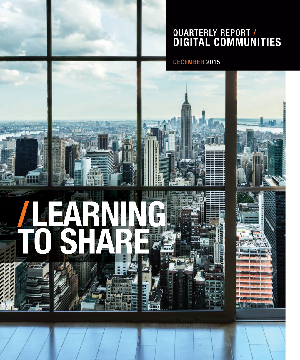 Digital Communities December 2015