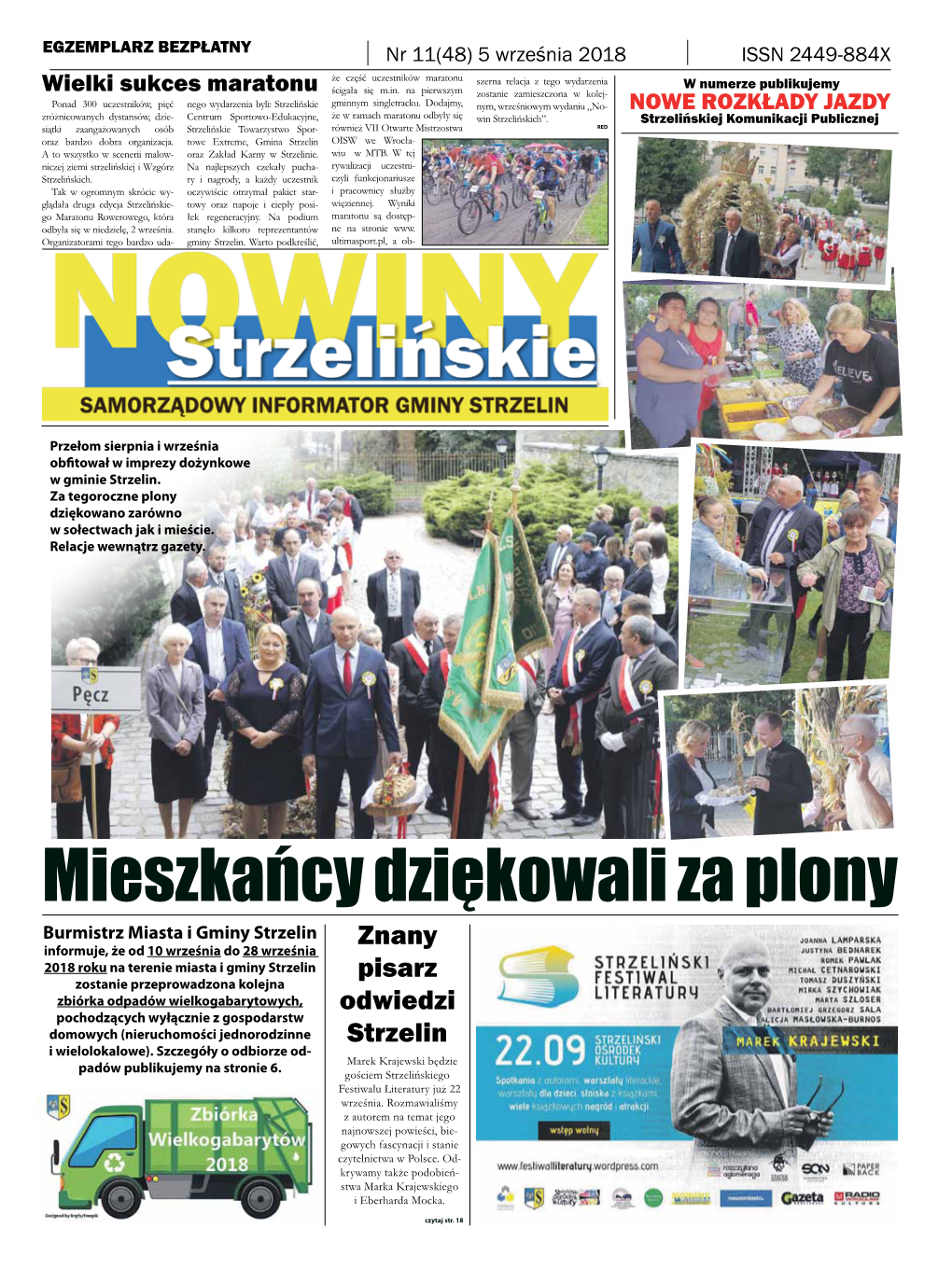 Mieszkańcy Dziękowali Za Plony