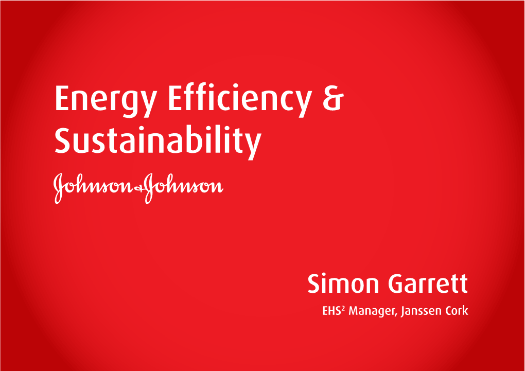 Energy Efficiency & Sustainability