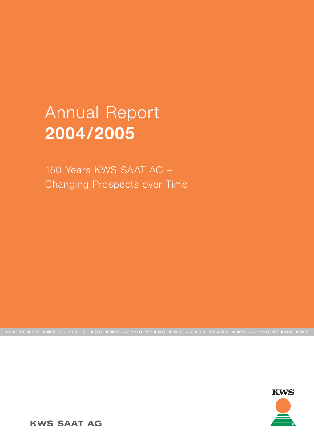 KWS Geschã¤Ftsbericht Englisch 2004/2005