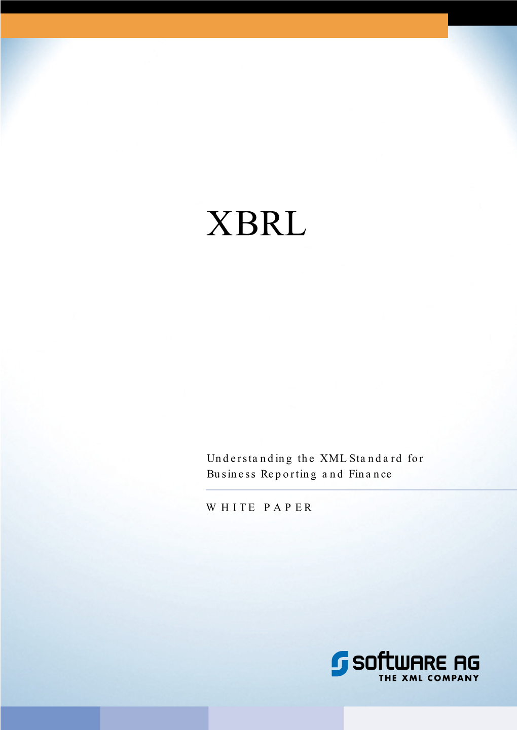 Understanding the XML Standard for Business Reporting and Finance
