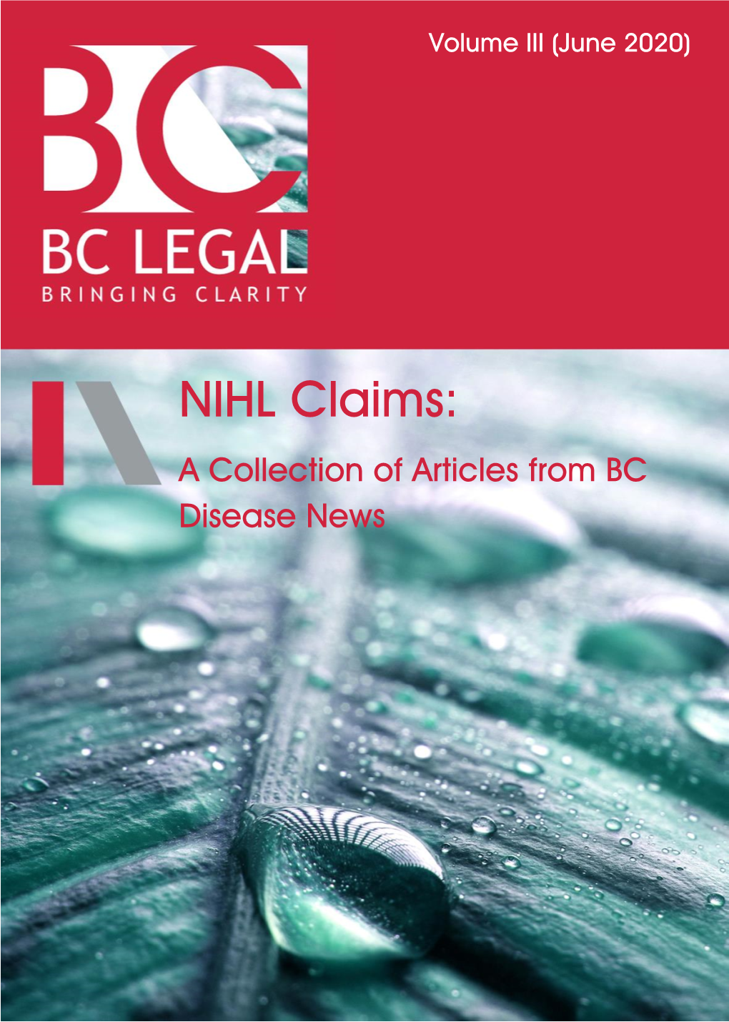 NIHL Claims: a Collection of Articles from BC Disease News