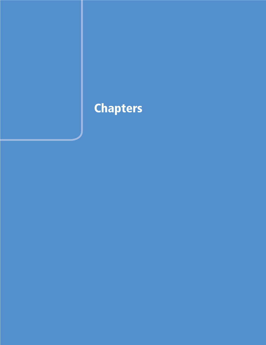 1 Introductory Chapter