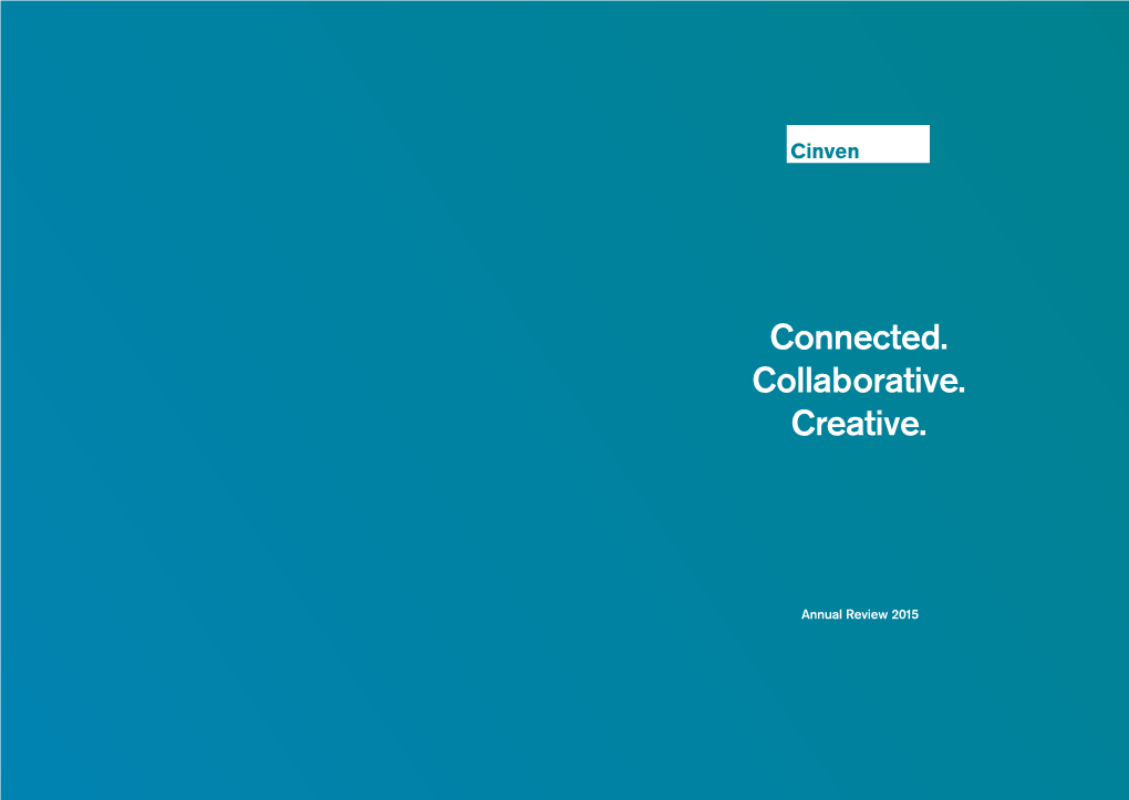 Connected. Collaborative. Creative