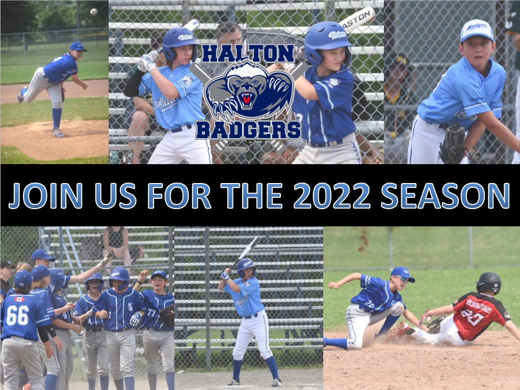 Halton Badgers Recruiting Package UPDATED 2021-22