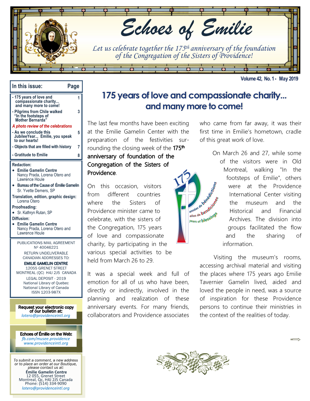 175 Years of Love and Compassionate Charity... Compassionate Charity