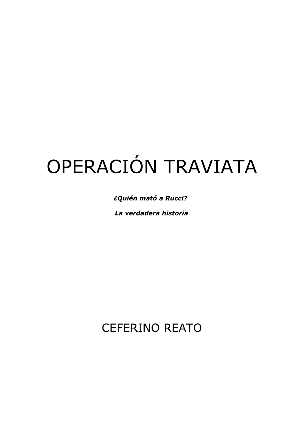 Operación Traviata