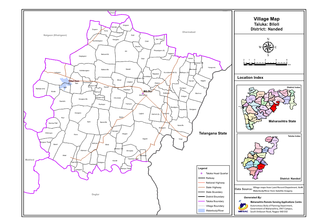 Biloli District: Nanded