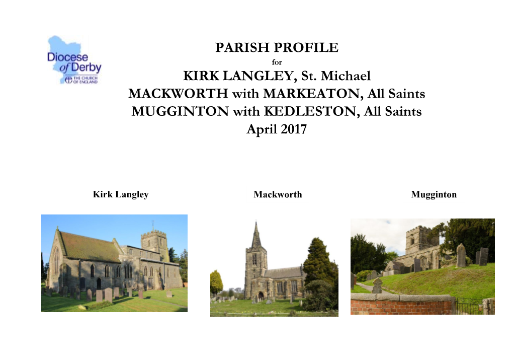 Parish Profile 2017 Final 110417.Pdf