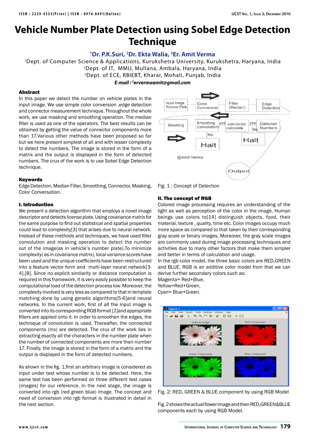 Vehicle Number Plate Detection Using Sobel Edge Detection Technique 1Dr