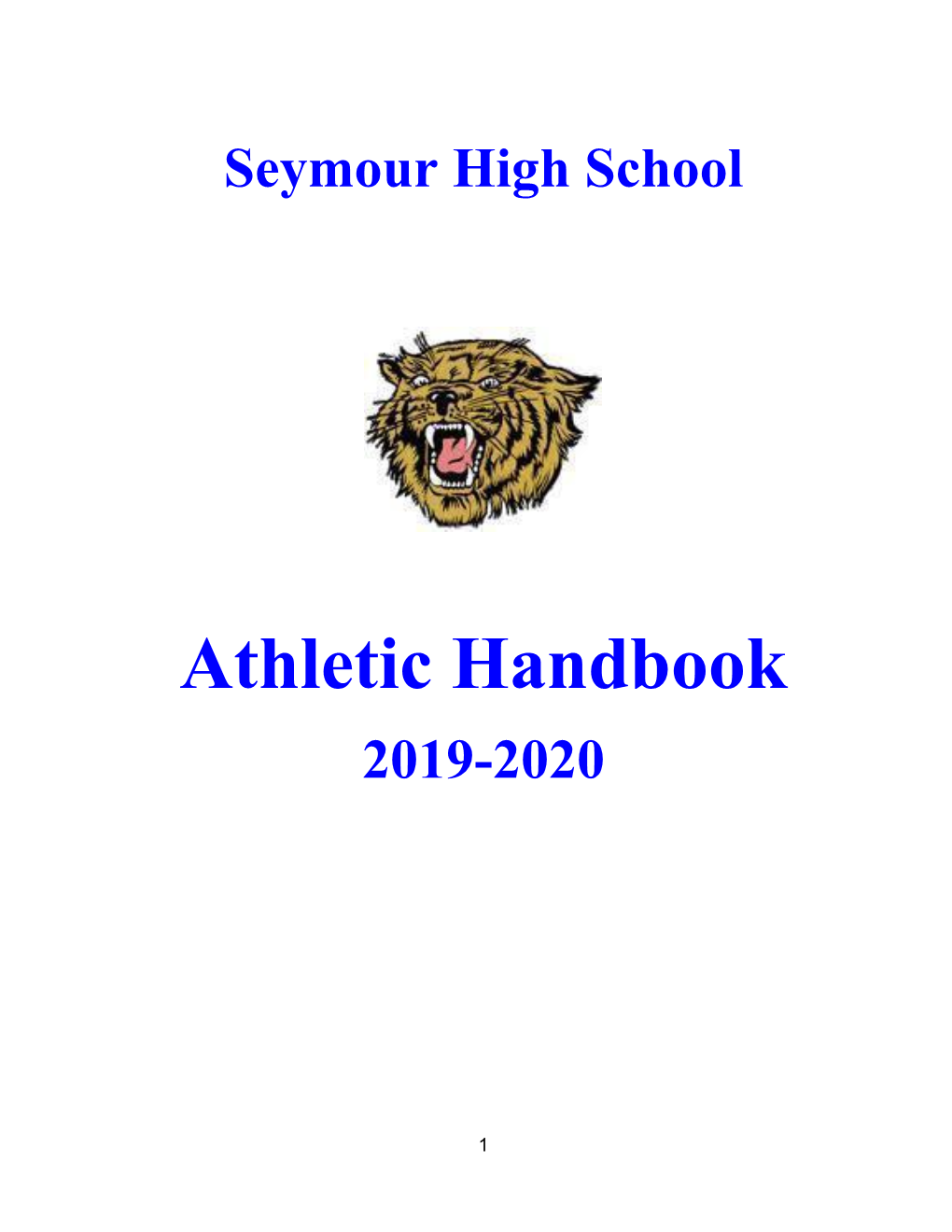 Athletic Handbook