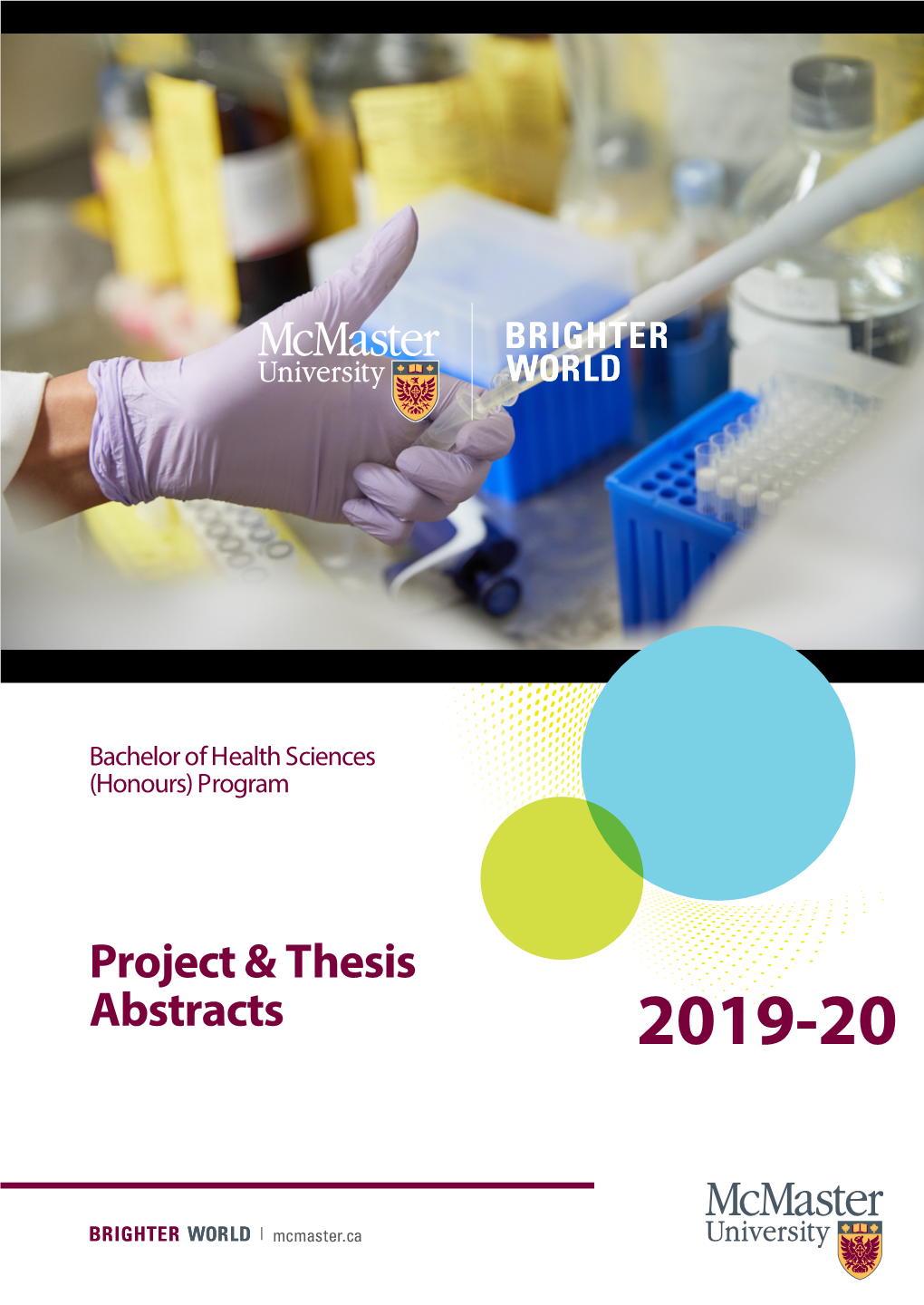 Project & Thesis Abstracts