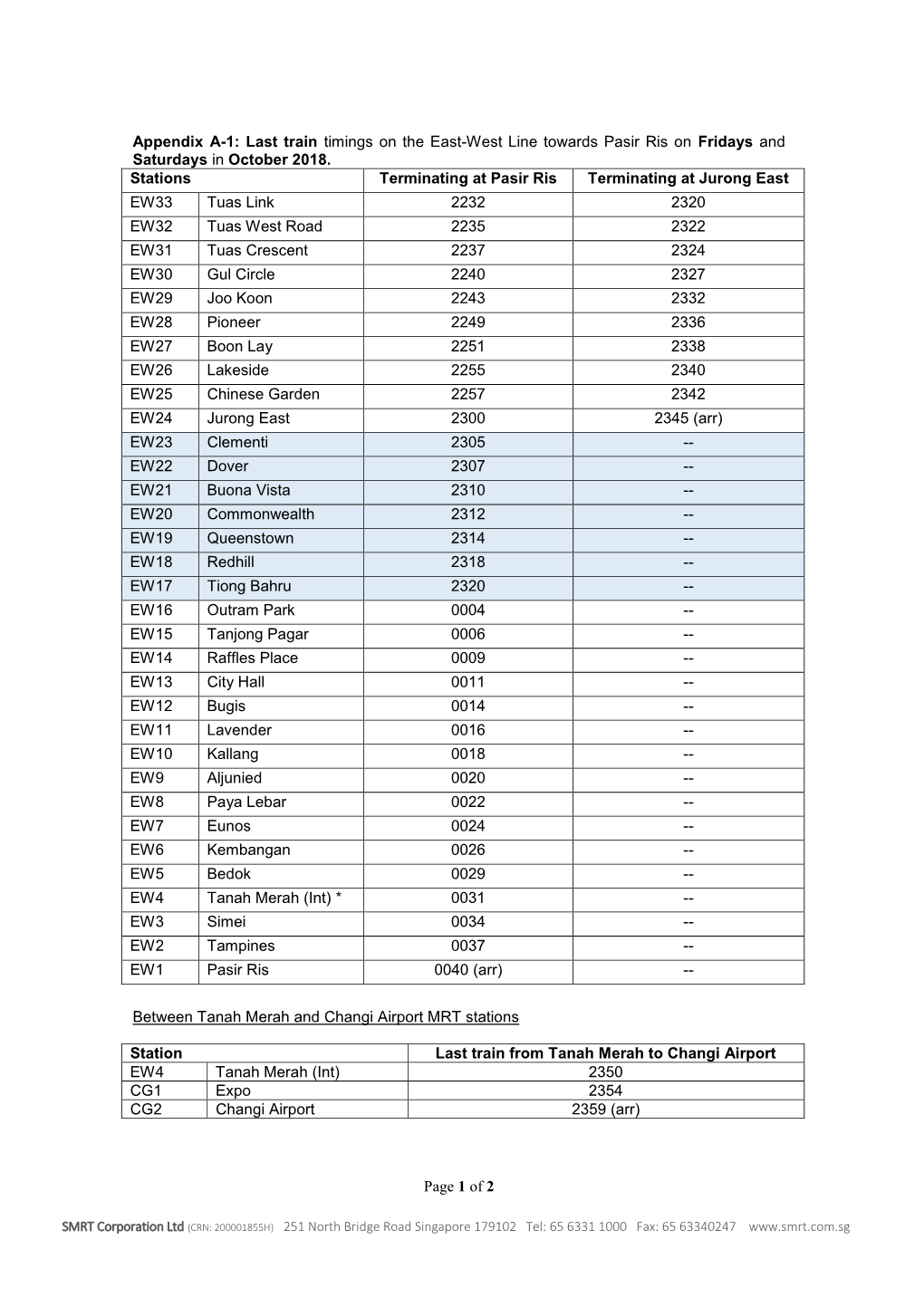 Last Train and Shuttle Bus Combined Annex.Pdf