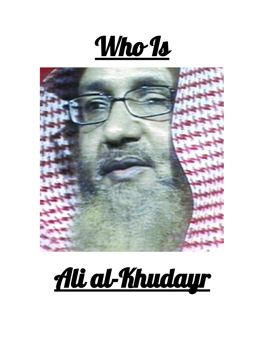 Who Is Ali Al-Khudayr