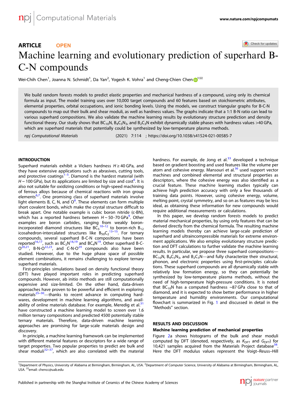 Machine Learning and Evolutionary Prediction of Superhard B-C-N