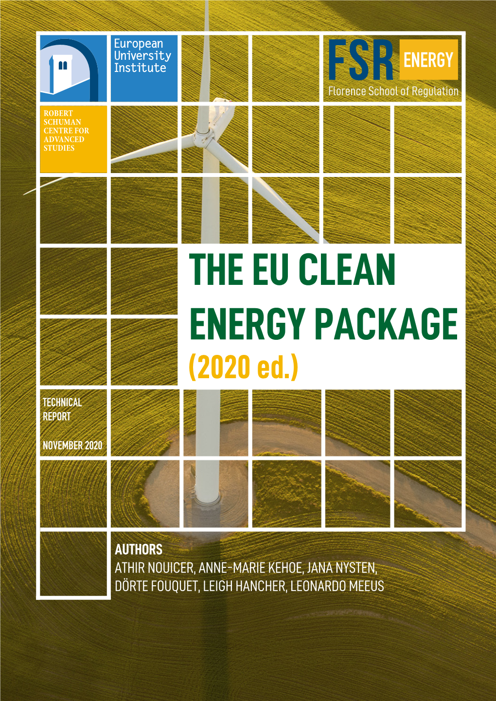 THE EU CLEAN ENERGY PACKAGE (2020 Ed.)