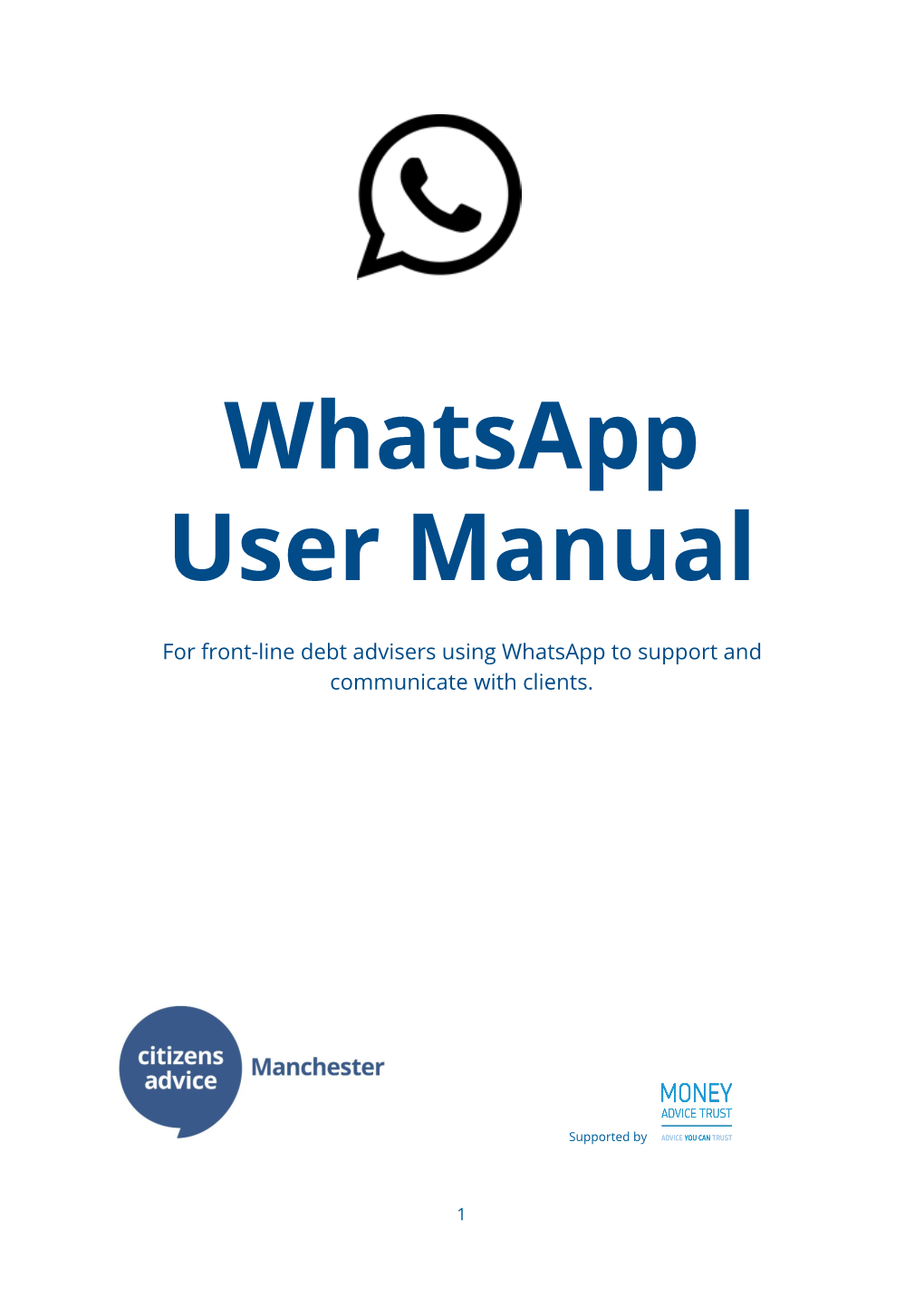 Whatsapp User Manual