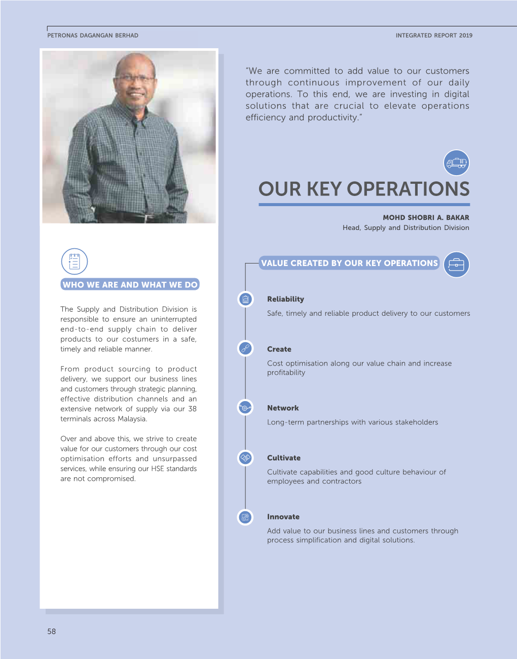 Our Key Operations