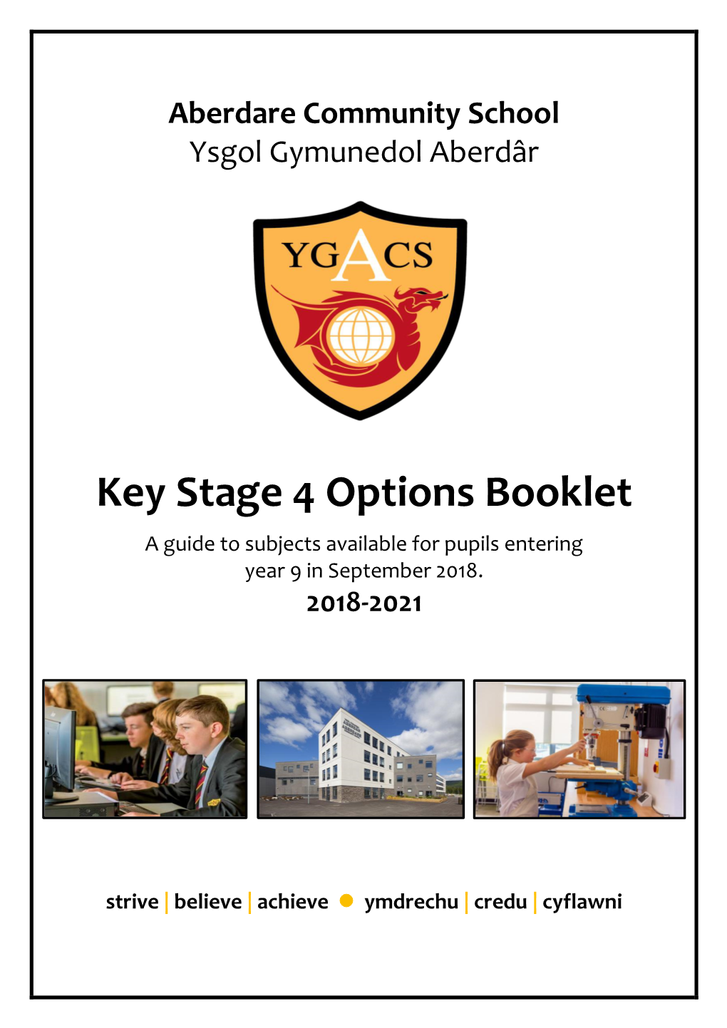 Key Stage 4 Options Booklet