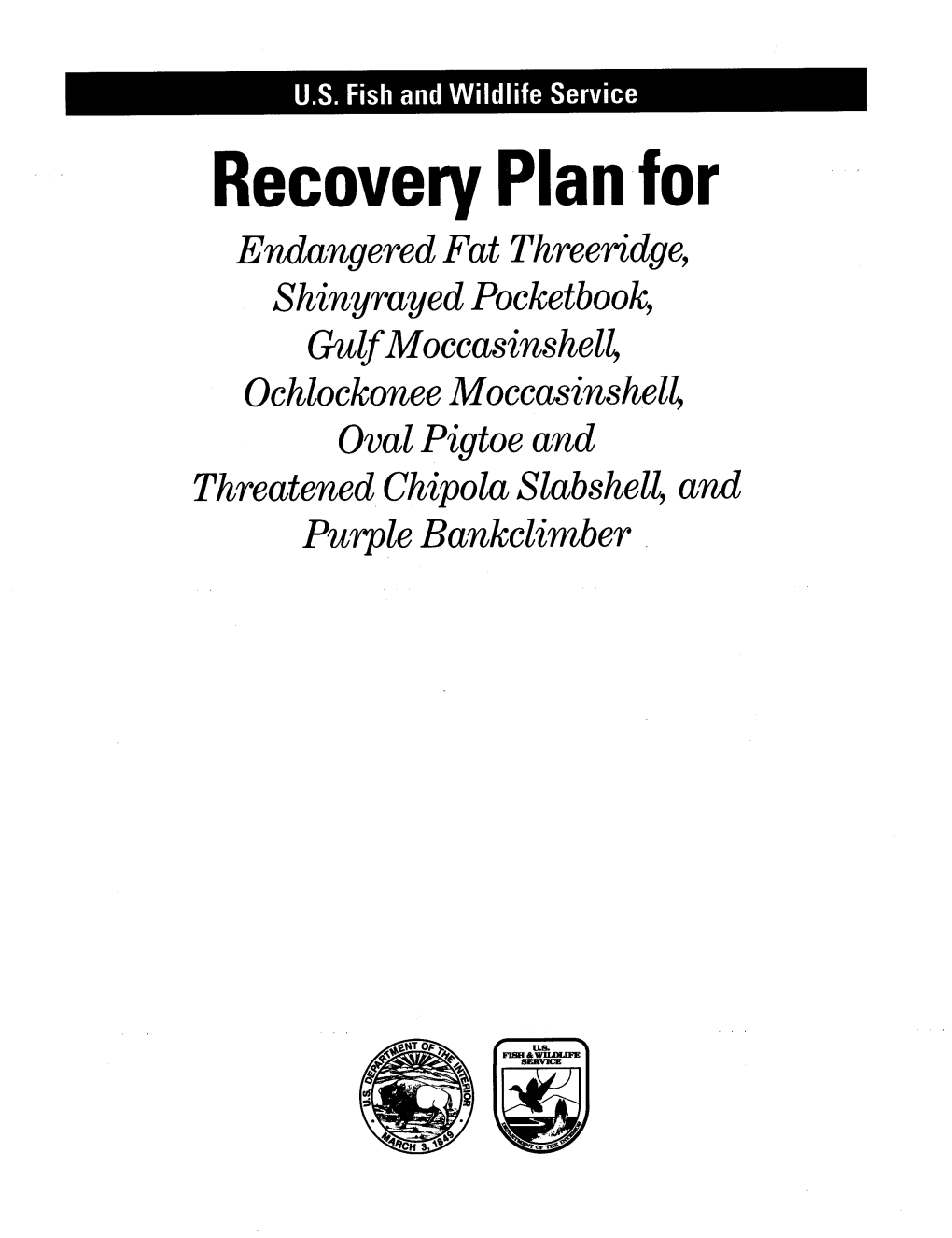 Recovery Plans Delineate Reasonable Actions That Are Believed to Be Required to Recover And/Or Protect Listed Species