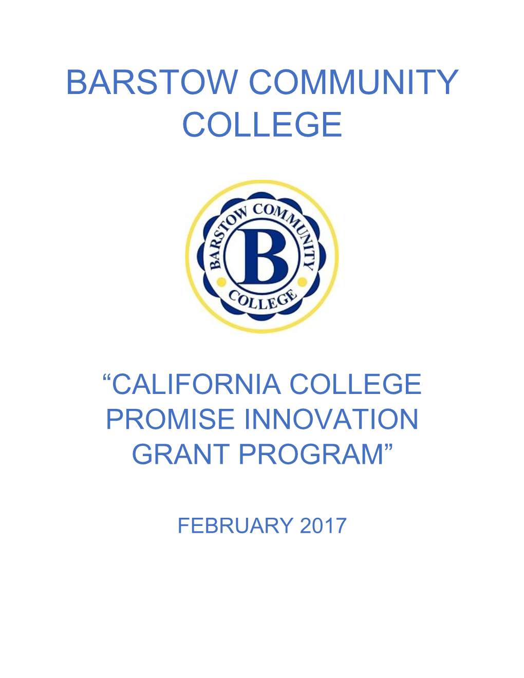 Barstow Community College