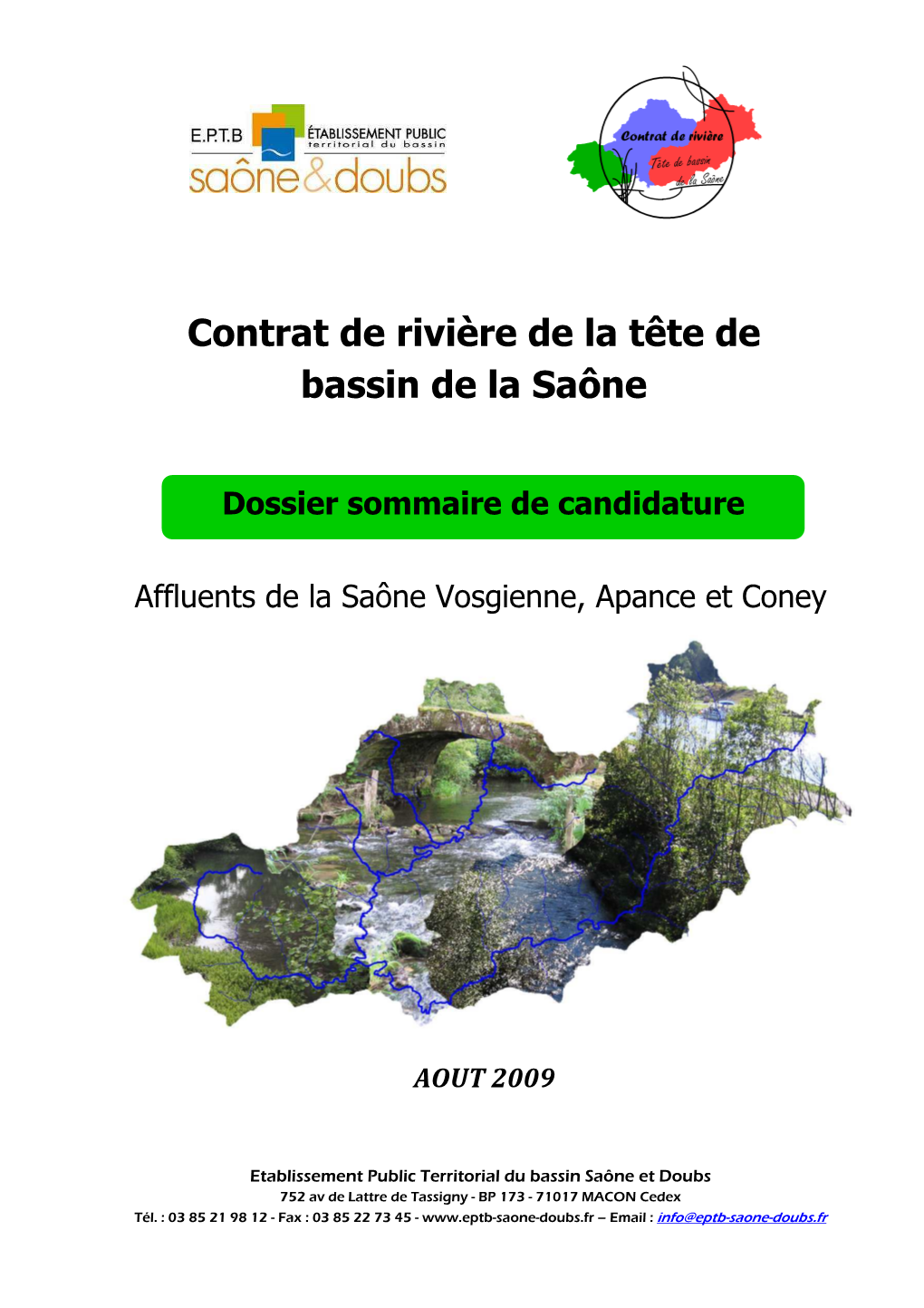 Contrat De Rivière De La Tête De Bassin De La Saône