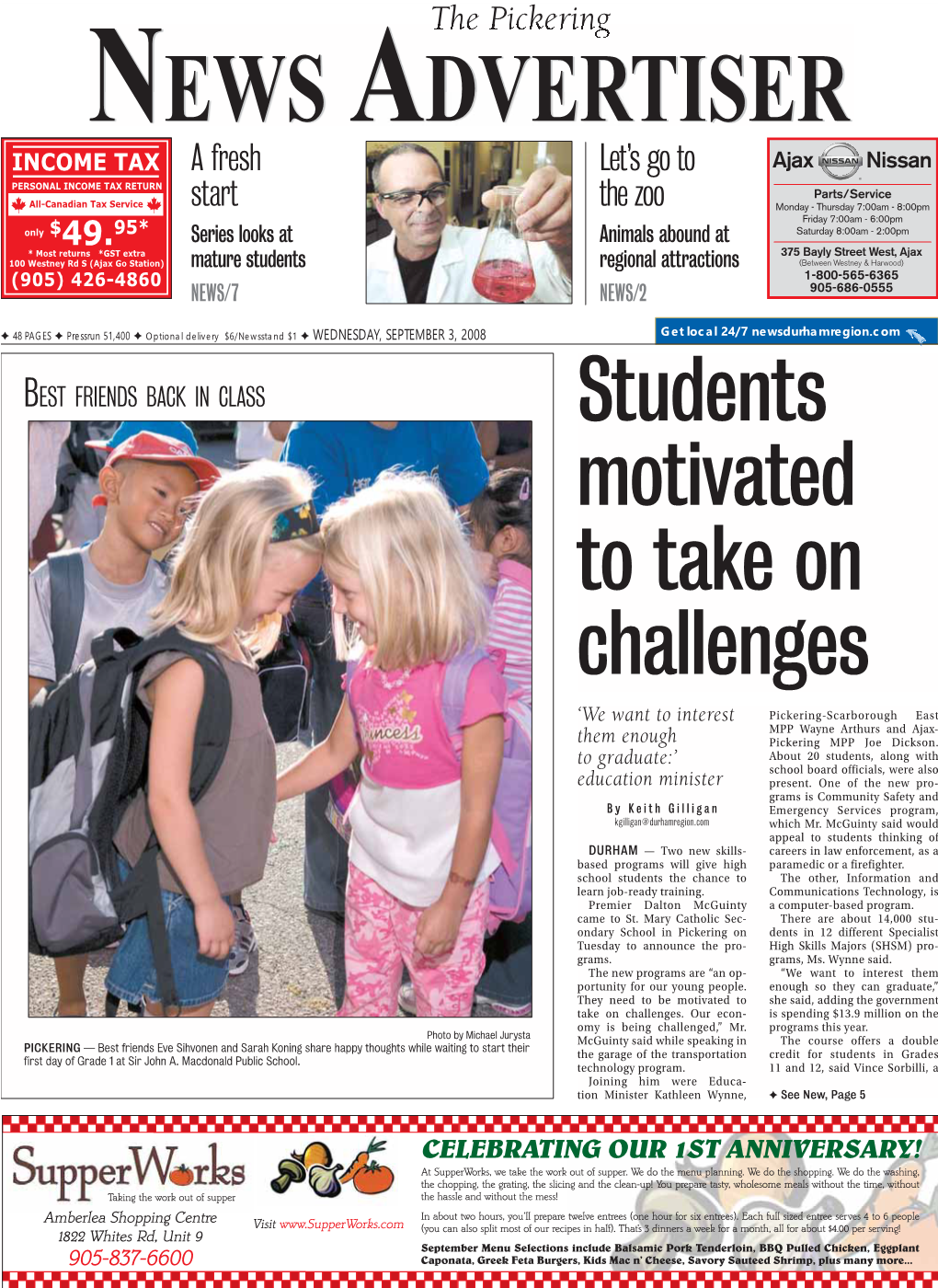 Students Motivated to Take on Challenges