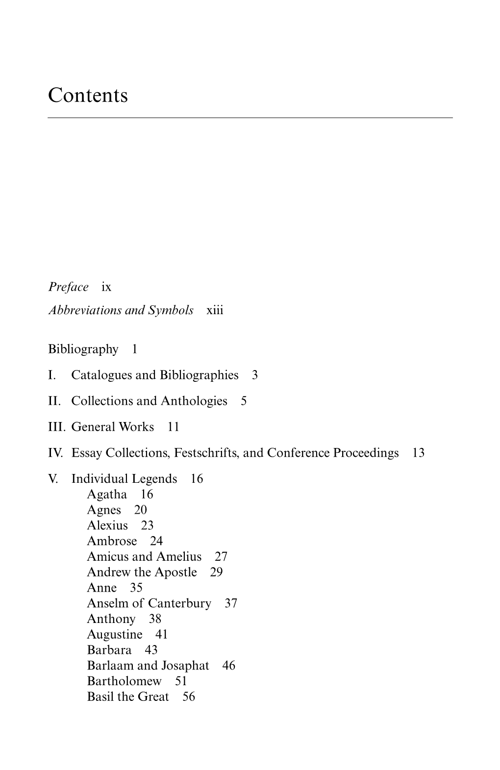 Preface Ix Abbreviations and Symbols Xiii