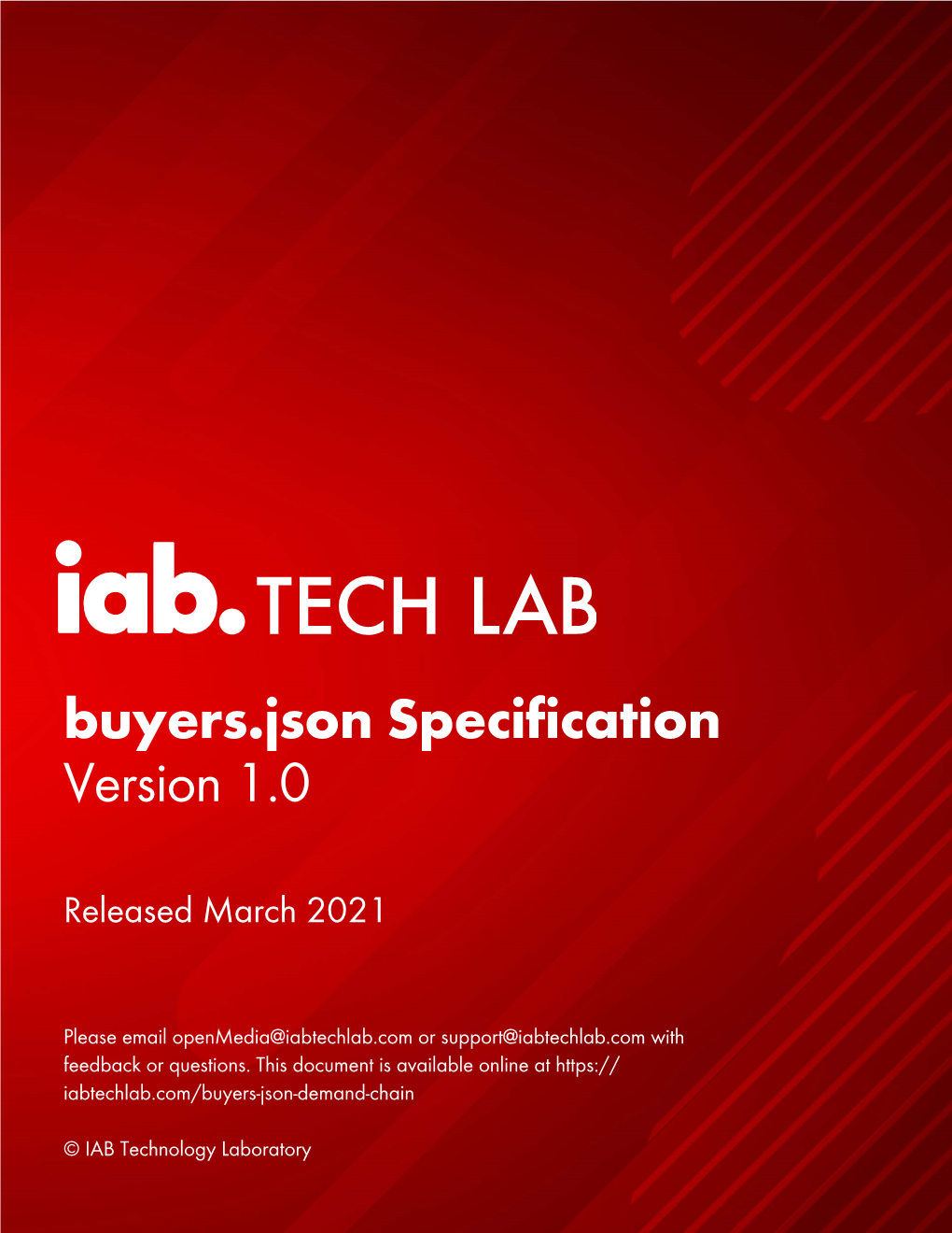 Buyers.Json Specification Version 1.0