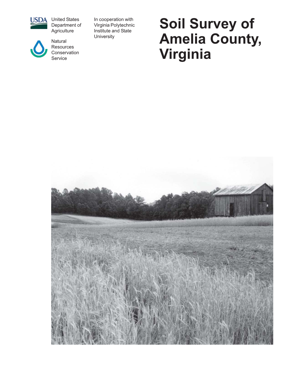 Soil Survey of Amelia County, Virginia