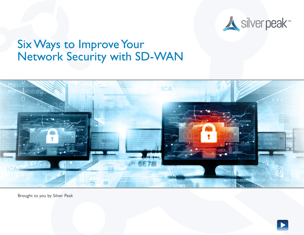 Six Ways to Improve Your Network Security with SD-WAN