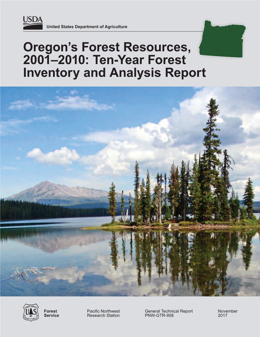 Oregon's Forest Resources, 2001–2010