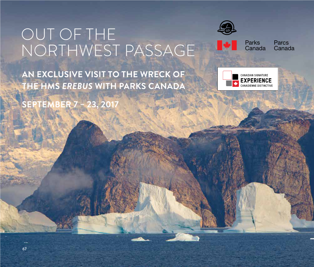 Out of the Northwest Passage