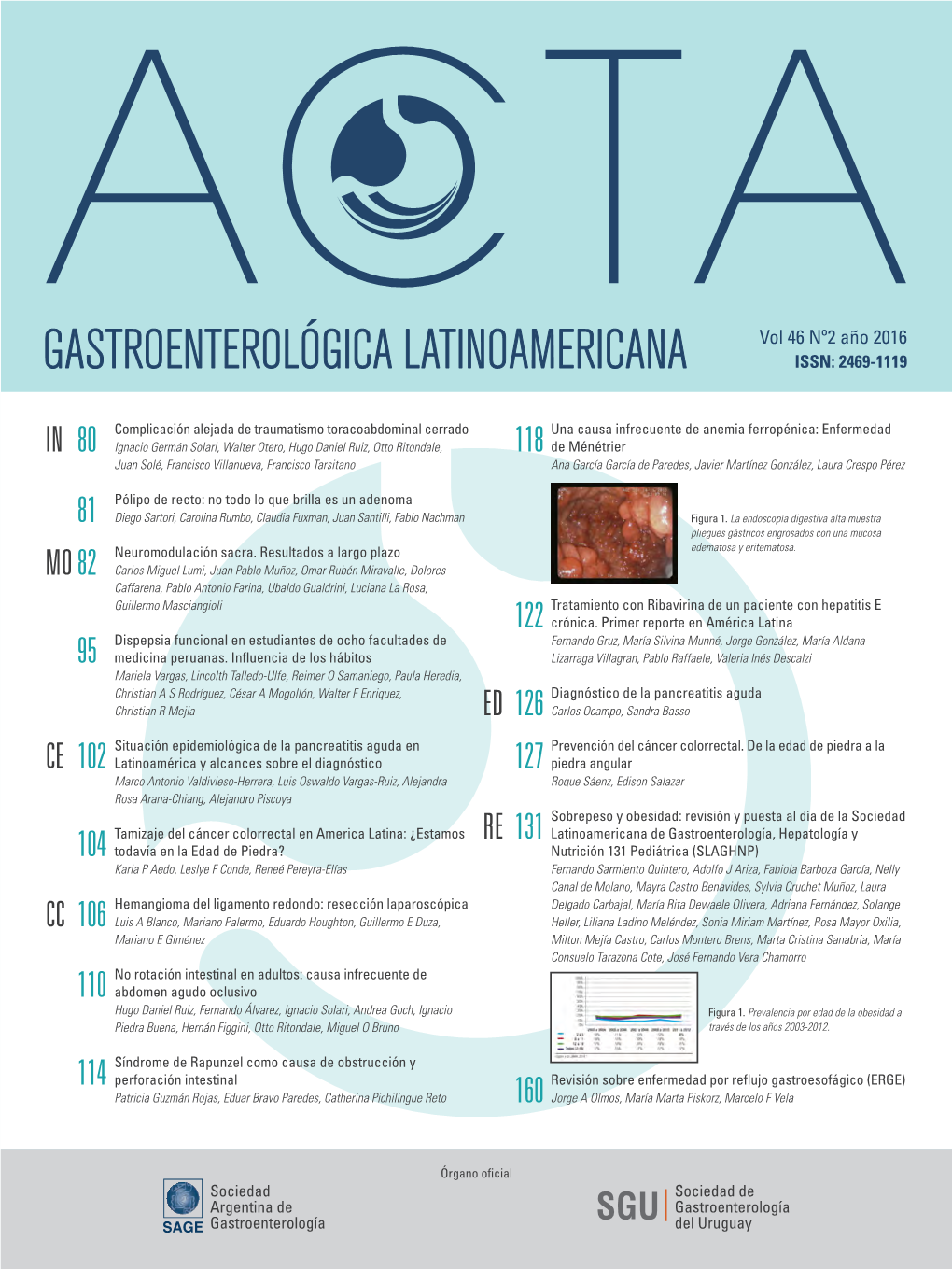 GASTROENTEROLÓGICA LATINOAMERICANA Vol 46 Nº2